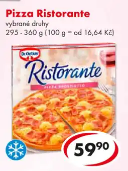 CBA Dr. Oetker Pizza Ristorante nabídka