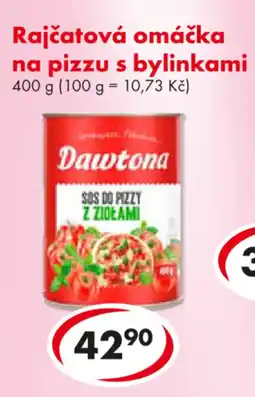 CBA Rajčatová omáčka na pizzu s bylinkami nabídka