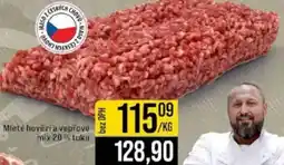 Jip Mleté hovězí a vepřové mix 20% tuku nabídka