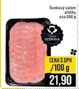 Jip Šunkový salám plátky nabídka