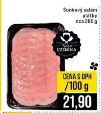 Jip Šunkový salám plátky nabídka