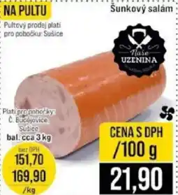 Jip Šunkový salám nabídka