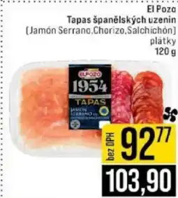 Jip El Pozo Tapas španělských uzenin nabídka