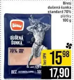 Jip Bivoj dušená šunka standard 70% nabídka