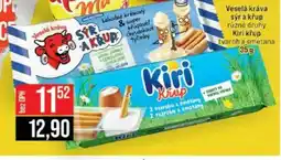 Jip Veselá kráva sýr a křup nabídka
