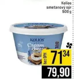Jip Kolios smetanový sýr nabídka