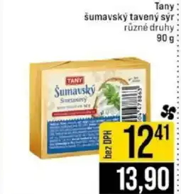 Jip Tany šumavský tavený sýr nabídka