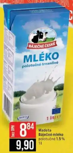 Jip Madeta Báječné mléko polotučné 1,5% nabídka