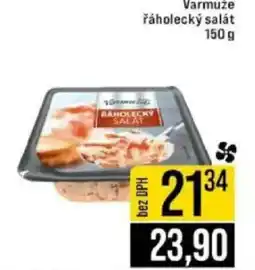 Jip Varmuže řáholecký salát nabídka