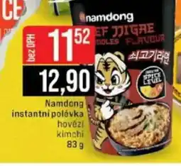 Jip Namdong instantní polévka hovězí nabídka