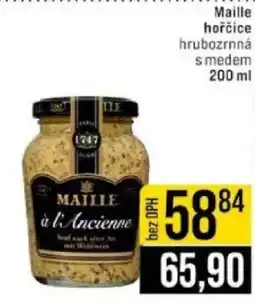 Jip Maille hořčice hrubozrnná s medem nabídka