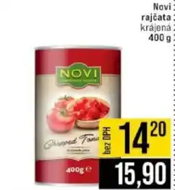Jip Novi rajčata krájená nabídka