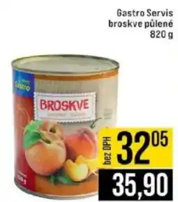 Jip Gastro Servis broskve půlené nabídka