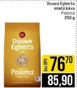 Jip Douwe Egberts mletá káva Paloma nabídka
