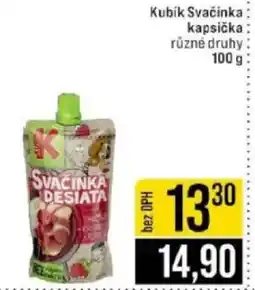 Jip Kubík Svačinka kapsička nabídka