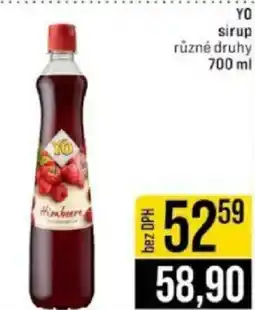 Jip YO sirup nabídka