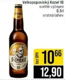 Jip Velkopopovický Kozel 10 nabídka