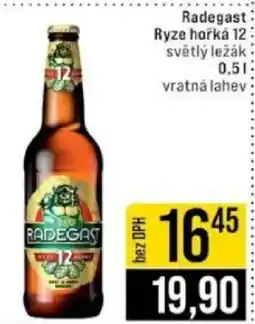 Jip Radegast Ryze hořká 12: světlý ležák nabídka