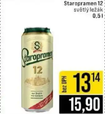 Jip Staropramen 12 světlý ležák nabídka