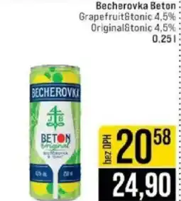 Jip Becherovka Beton nabídka