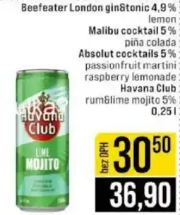 Jip Beefeater London ginâtonic 4,9 % nabídka