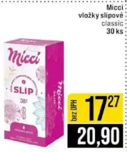 Jip Micci vložky slipové nabídka