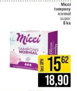 Jip Micci tampony normal nabídka