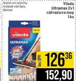 Jip Vileda Ultramax 2v1 náhrada na mop nabídka