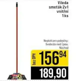 Jip Vileda smeták 2v1 vnitřní nabídka