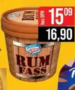 Jip Nestlé Schöller zmrzlina Rum Fass nabídka