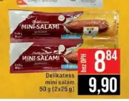 Jip Delikatess mini salám nabídka