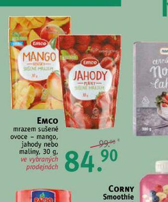 Rossmann Emco mrazem sušené ovoce nabídka