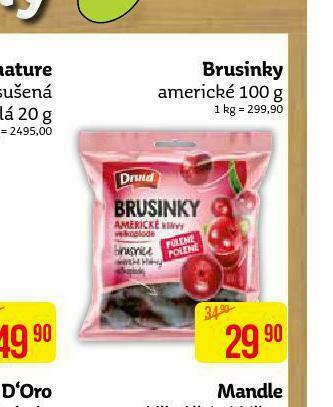 Teta Brusinky americké nabídka