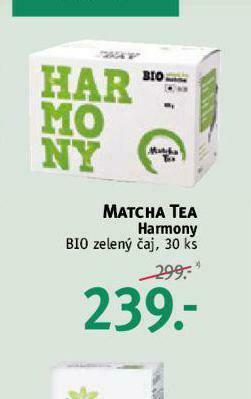 Rossmann Matcha tea harmony nabídka