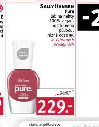Rossmann Sally hansen pure lak na nehty nabídka