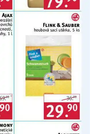 Rossmann Flink &amp; sauber houbová sací utěrka nabídka