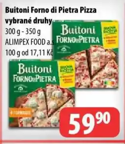 Partner Maloobchodní síť Buitoni Forno di Pietra Pizza nabídka