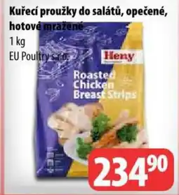 Partner Maloobchodní síť Kuřecí proužky do salátů, opečené, hotové mražené nabídka