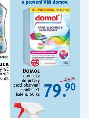 Rossmann Domol ubrousky do pračky nabídka