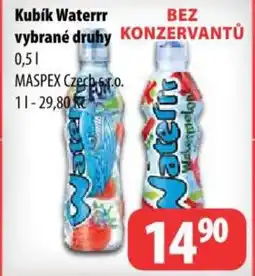 Partner Maloobchodní síť Kubík Waterrr nabídka