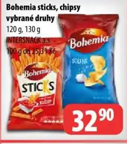 Partner Maloobchodní síť Bohemia sticks, chipsy nabídka