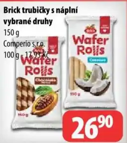 Partner Maloobchodní síť Brick trubičky s náplní nabídka