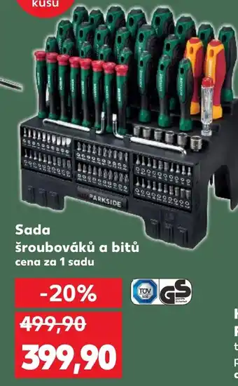 Sada šroubováků a bitů