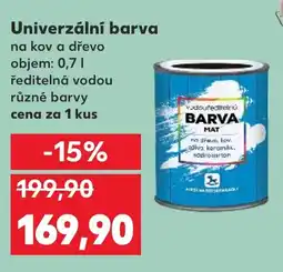 Kaufland Univerzální barva nabídka