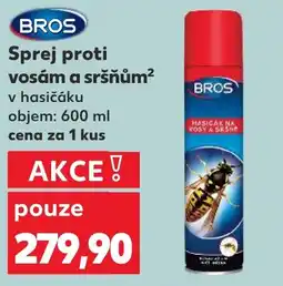 Kaufland BROS Sprej proti vosám a sršňům nabídka