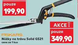 Kaufland FISKARS Nůžky na trávu Solid GS21 nabídka