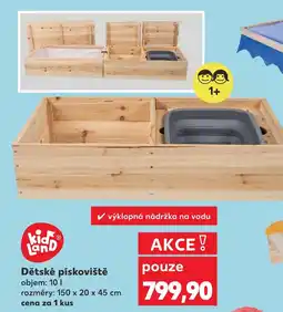 Kaufland Dětské pískoviště nabídka
