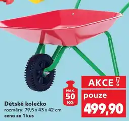 Kaufland Dětské kolečko nabídka