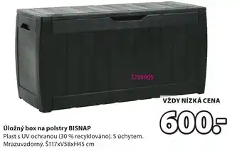 Úložný box na polstry BISNAP