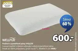 JYSK Polštář z paměťové pěny VIGLEN nabídka